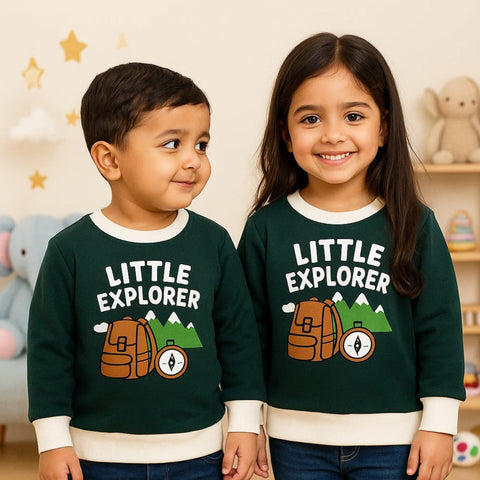 TBS - Sweat Shirt - Dark Green - Time