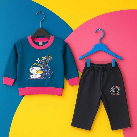 Nijntje - Suit Set - Dark Blue - Duckling - 25