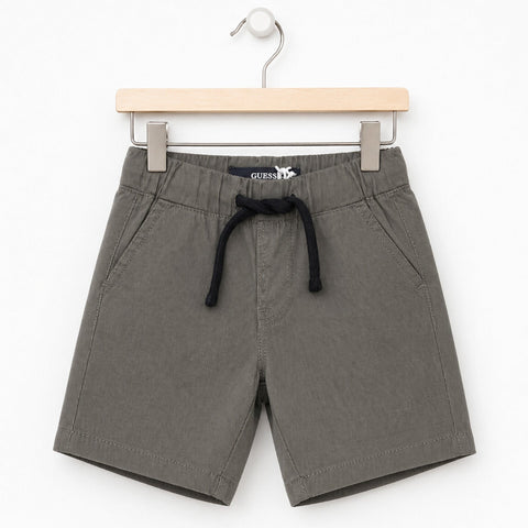 Guess - Cotton Shorts - Charcoal - Stripes (2-10Y)