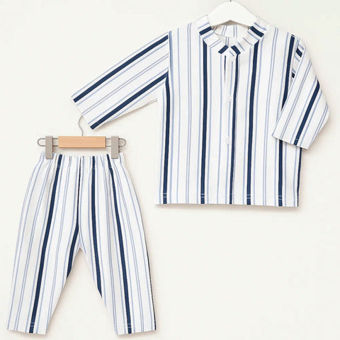 TBS - Night Suit - Vol-01-25 - White - Stripes