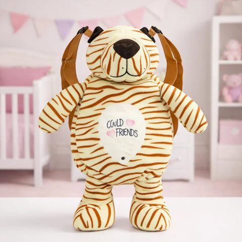 Stuff Toy - Character Backpack - Off White - Tiger - 119492