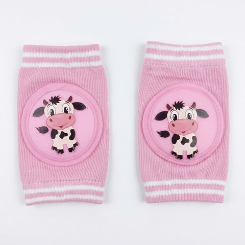 Knee Pads - Pink - Cow