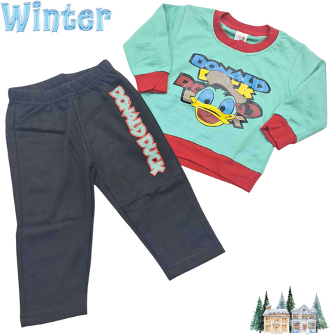 Nijntje - Night Suit - Donald Duck - Light Green & Black
