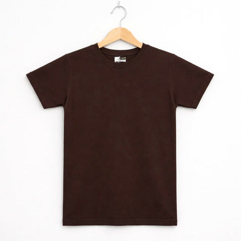 TBS - T-Shirt - Plain - Brown
