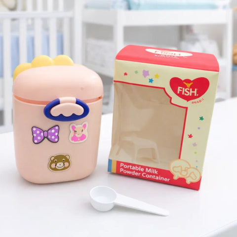 Fish - Milk Container - Large - Three - Pink