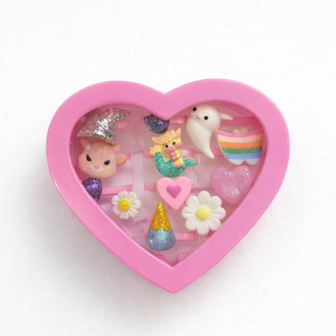 Heart Shaped - Pack of 12 Mix Rings - Box