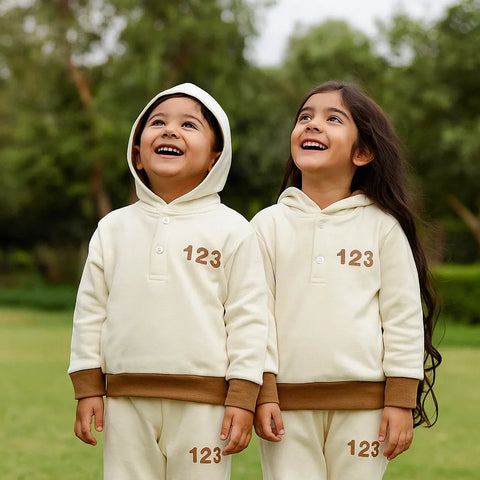 Track Suit - Off White - Numbers