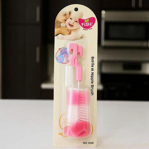 Fish - 2 In 1 - Bottle Cleaning Brush