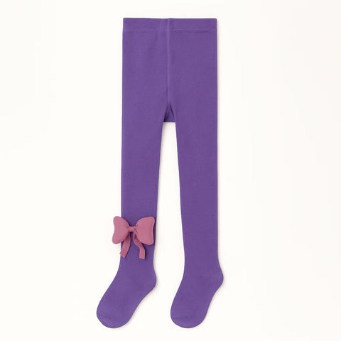 Sunny Time - Legging - Bow - Light Purple - (M-2 to 3 Years)