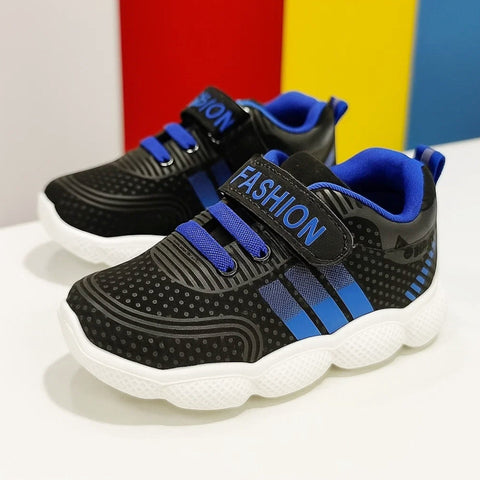 Baby Shoe - Fashion - Blue & Black