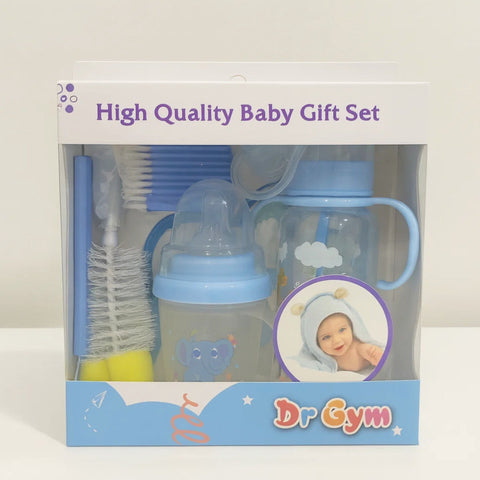 Dr Gym - 7 Pieces - Feeding Gift Set - Blue