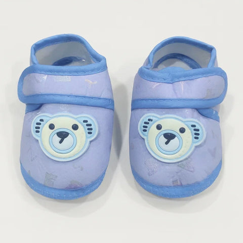 Xiao - Booties - Blue - Alphabet Bear