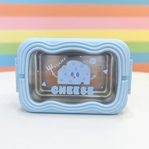 Lunch Box - Cheese - Blue - China - 6336