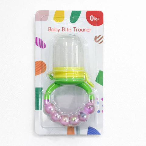 Fruit Pacifier - Rattle - Pink