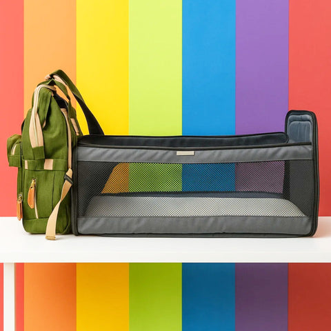 ISMGN - 3 In 1 - Waterproof Bed & Bag - Green