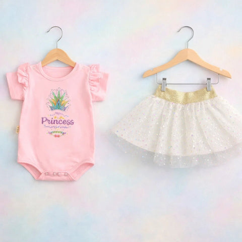 CM - 2 Pieces - Suit Set - Pink - Princess