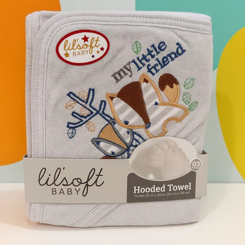 Lilsoft - Bath Towel - Grey - Friend