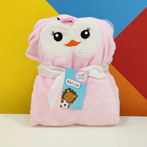 Kolaco - Hoodie Blanket - Pink - Eyelashes