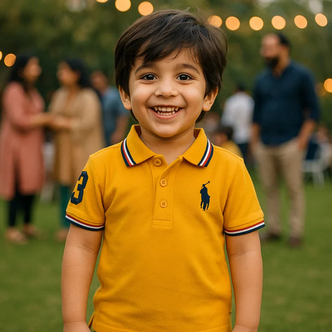 RL - Polo - T-Shirt - Mustard 3