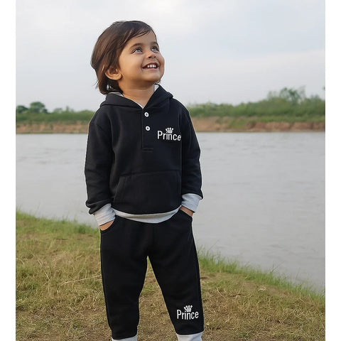 Track Suit - Black - Prince