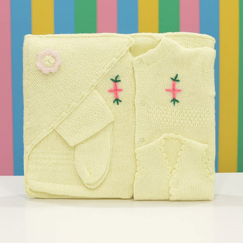 Wool - 6 Pieces - Starter Set - Yellow - 25