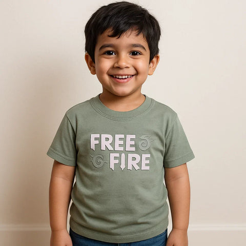 H&G - Free Fire - T-Shirt - Green