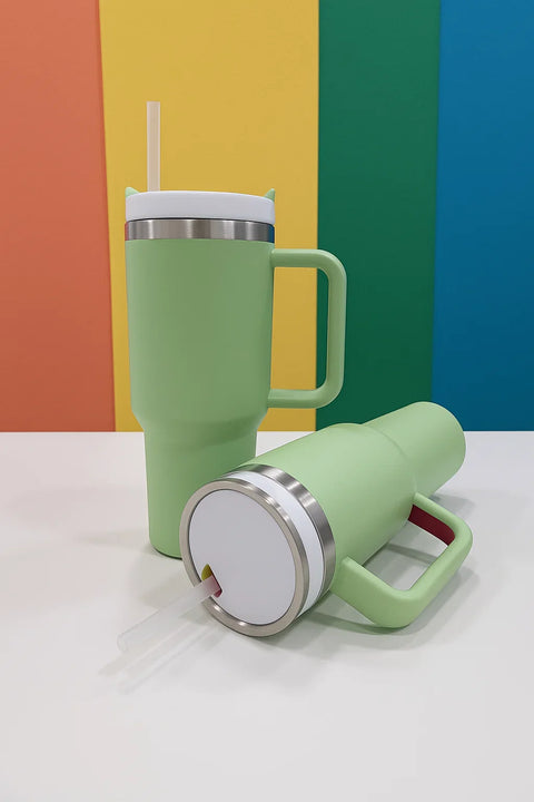 Alpha - Stainless Steel Vacuum Tumbler - Green - 1200 ML