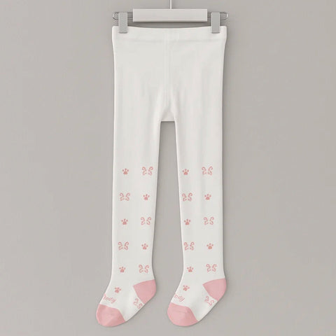 XUEYUR - Legging - Footprints - White