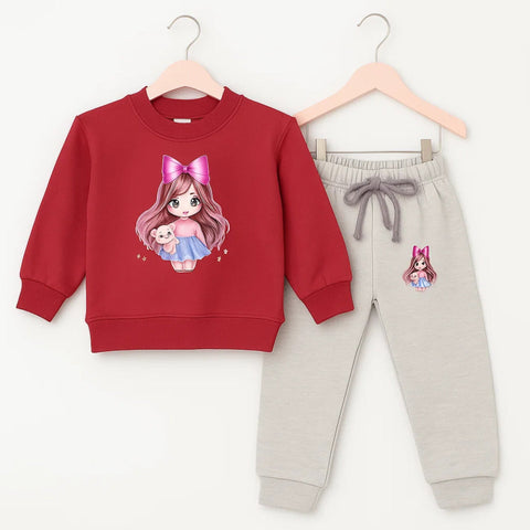 2 Pieces - Suit Set - Reddish Brown - Fairy - 25