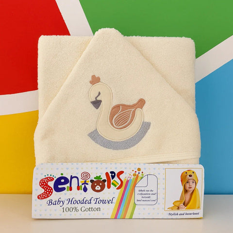 Senior's - Bath Towel - Yellow - Character