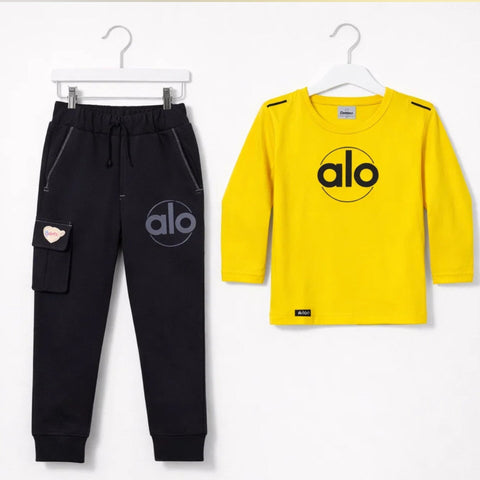 KW - 2 Pieces - Suit Set - Yellow - Alo