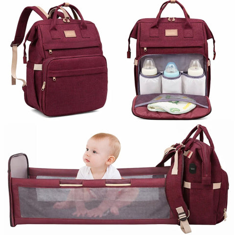 Lovevook - Multi-Purpose - Waterproof Bed & Bag - Maroon