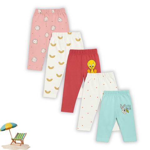 TBS_BRL - Pack of 5 Trousers - Picnic Days