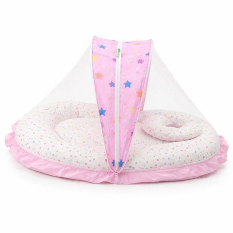 Mosquito Bed Net - Pink - Stars - 26