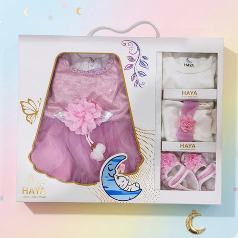 HY - 5 Pieces - Starter Set Box - One Flower - Fancy - Pink