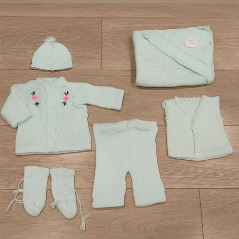 Wool - 6 Pieces - Starter Set - Blue - 25