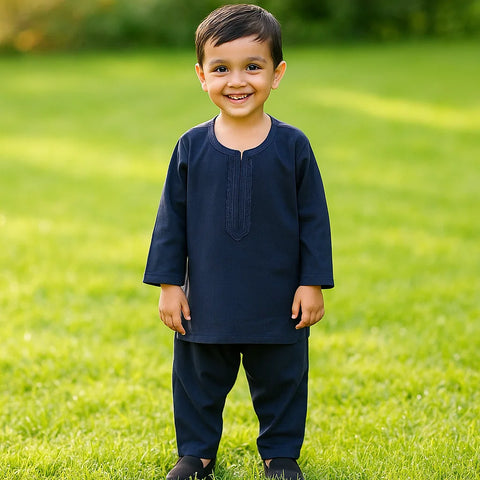 TBS - Kurta Shalwar - Vol 25 - Navy Blue