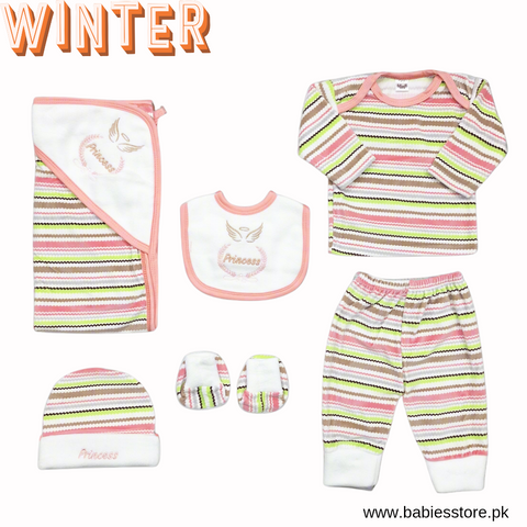7 Pieces - Elegant Lining - Gift Set - Pakistan