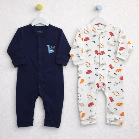 BRL - Pack of 2 Sleep Suits - Cotton Interlock - So Cute