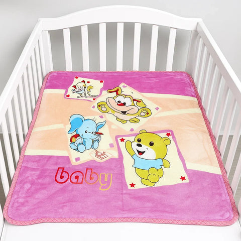 Little Nights - Baby Blanket - Pink - Characters - Small