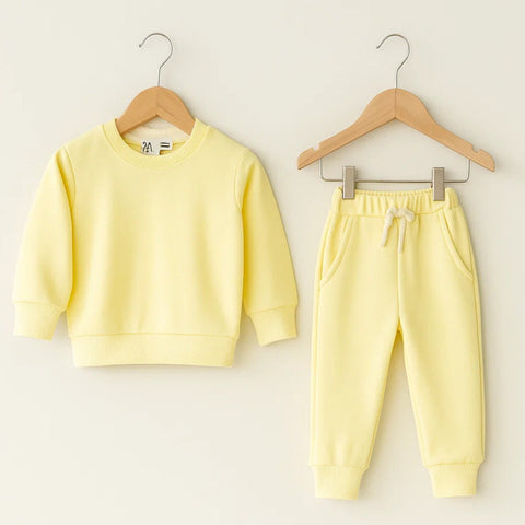 Z Kids - 2 Pieces - Suit Set - Yellow - Thin Stripes