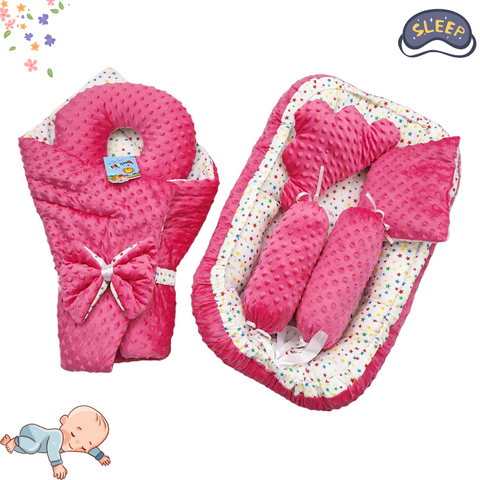 7 Pieces - Velvet Snuggle Bed - Royal Game