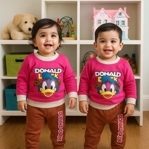 Nijntje - Suit Set - Pink - Donald Duck - 25