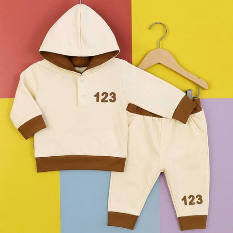 Track Suit - Off White - Numbers