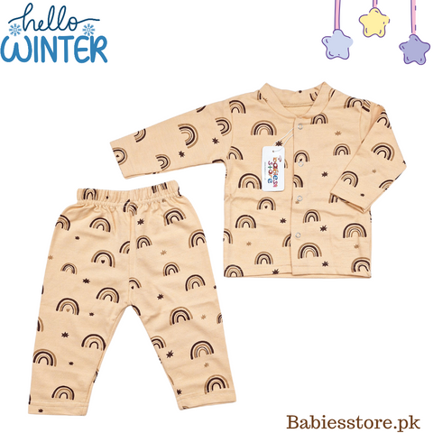 TBS - Night Suit - Peach - Rainbow