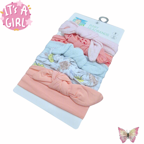 Baby Head Bands - Pack of 5