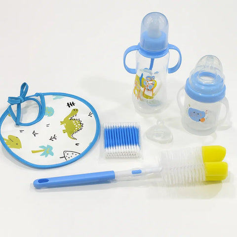 Dr Gym - 7 Pieces - Feeding Gift Set - Blue