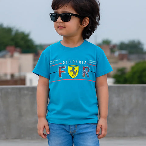 T-Shirt - Ferrari - Blue