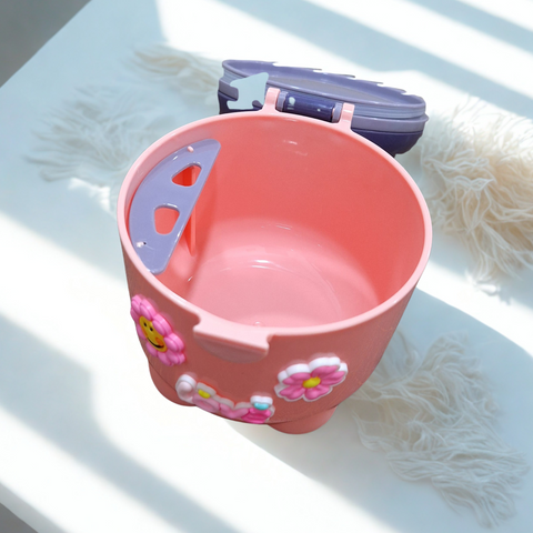 Character Crown - Milk Container - Pink