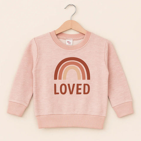 TBS - Sweat Shirt - Pink - Loved